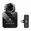 Juhtmevaba lavalier mikrofon Puluz PU648B (USB-C)