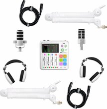 Mikrofon RODE Podcaster Bundle, valge