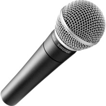 Juhtmevaba mikrofon Shure SM58SE, tumehall