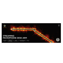 Mikrofoni hoidik Deltaco Gaming GAM-172, must