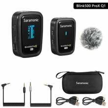 Mikrofon Saramonic Blink 500 ProX Q20, juhtmevaba, 2,4 GHz, 3,5 mm
