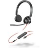 Kõrvaklapid HP Poly Blackwire 3325, stereo, USB-C