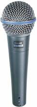 Mikrofon Shure BETA 58A, tumehall