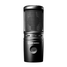 Kondensaatormikrofon Audio-Technica AT2020USB-X, must