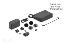 DJI Mic Mini, 2 TX, 1 RX, laadimiskarp