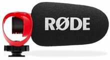 Mikrofon Rode VideoMicro II, must/punane
