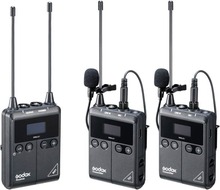 Mikrofon Godox WmicS1 Kit 2, juhtmevaba