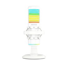 Mikrofon Marvo MIC-07 RGB, valge