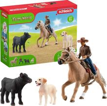 Mängukomplekt Schleich Farm World Western Riding Adventures 42578
