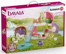 Mängukomplekt Schleich Glittering Flower House With Unicorns 42445, 59.9 cm