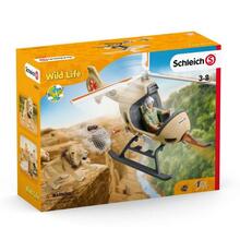Mängukomplekt Schleich Wild Life loomade päästehelikopter 42380