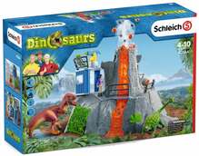 Mängukomplekt Schleich Volcano Expedition Base Camp 42564, 45.7 cm