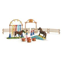 Mängukomplekt Schleich Farm Wild Pony Agility Training 42481, 53 cm