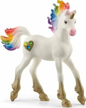 Mängufiguur Schleich Bayala vikerkaare armastuse ükssarviku varss 467773, valge