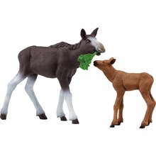 Figuriiinid Schleich Wild Life põdralehm vasikaga 14820