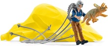Mängukomplekt Schleich Dinozauruste päästmine langevarjuga 42380