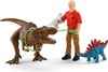 Mängukomplekt Schleich Dinosaurs Tyrannosaurus rexi rünnak 41465