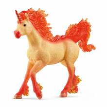 Mängukuju Schleich Bayala Elementa tule-ükssarviku täkk 70756, pruun