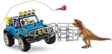 Mängukomplekt Schleich Dinosaurs Off Road Vehicle With Dino Outpost 41464