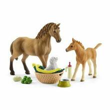 Mängukomplekt Schleich Horse Club Hobune ja varss 42432