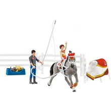 Mängukomplekt Schleich Horse Club Vaulting ratsutamiskomplekt Mia 42443