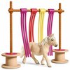 Mängukujuke Schleich Farm World poniga kardinaga takistus 42393