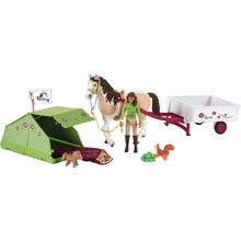 Mängukomplekt Schleich Horse Club Sarahs Campingausflug 42533