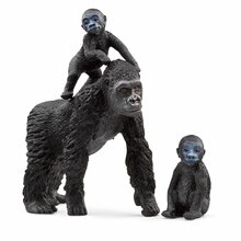 Mängufiguur Schleich Wild Life gorillade pere 42601S, 3 tk
