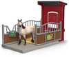 Mängukomplekt Schleich Farm World Ponybox with mustang mare 42724