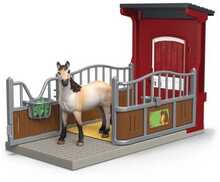Mängukomplekt Schleich Farm World Ponybox with mustang mare 42724