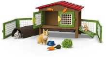 Mängukomplekt Schleich Farm World küülikupuur 42574, 3 küülikut