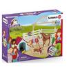 Mängukomplekt Schleich Horse Club Hanos hobused ja kutsikas Rube 42458