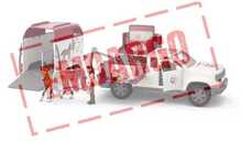 Mängukomplekt Schleich Mobile Vet with Trailer 42704