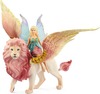 Figur Schleich haldjas tiivulisel lõvil 70714