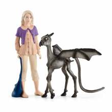 Figur Schleich Luna Lovegood & Baby Thestral 42636