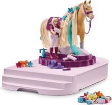 Mängukomplekt Schleich Sofias Beauties hobuste hooldusjaam, 50 tk