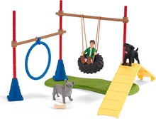 Mängukomplekt Schleich Farm World koerte treeningala 42536