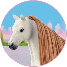 Mänguhobuse lakk ja saba Schleich Sofia's Beauties 42651, Choco