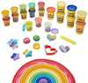 Loominguline komplekt Play-Doh ZA5120, sädelev plastiliin, 21 värvi, vormid ZA5120