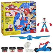 Play-Doh mängukomplekt Kapten Ameerika moto-slicer, G05555L0