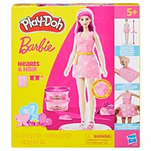 Mängukomplekt Play-Doh Barbie Hearts And Hair