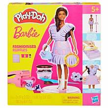 Mängukomplekt Play-Doh Barbie Fashionista Ruffles
