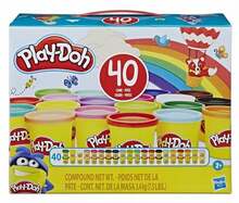 Plastiliin Play-Doh komplekt, 40 tk, 734902