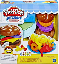 Play-Doh plastiliinikomplekt Burgerid ja friikartulid, E5112