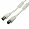 TV antennikaabel DCU Tecnologic DCU 303030, valge, 3 m