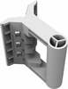 Kinnitus MikroTik QuickMOUNT extra QME, 150 x 102 mm, valge