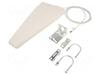 Antenni Qoltec 57021 4G LTE, 18 dBi, valge, väli