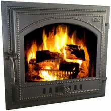 Kaminauks Metnetus Solo 2, malm, must, 49.5x49.5x1 cm
