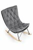 Kiiktool Halmar Indigo, 110 x 72 x 100 cm, tumehall/must