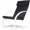 Kiiktool ModernHome, must, 67 x 76 x 96 cm